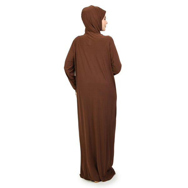 Salma Abaya Brown