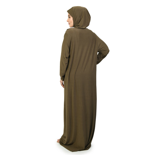 Salma Abaya Khaki