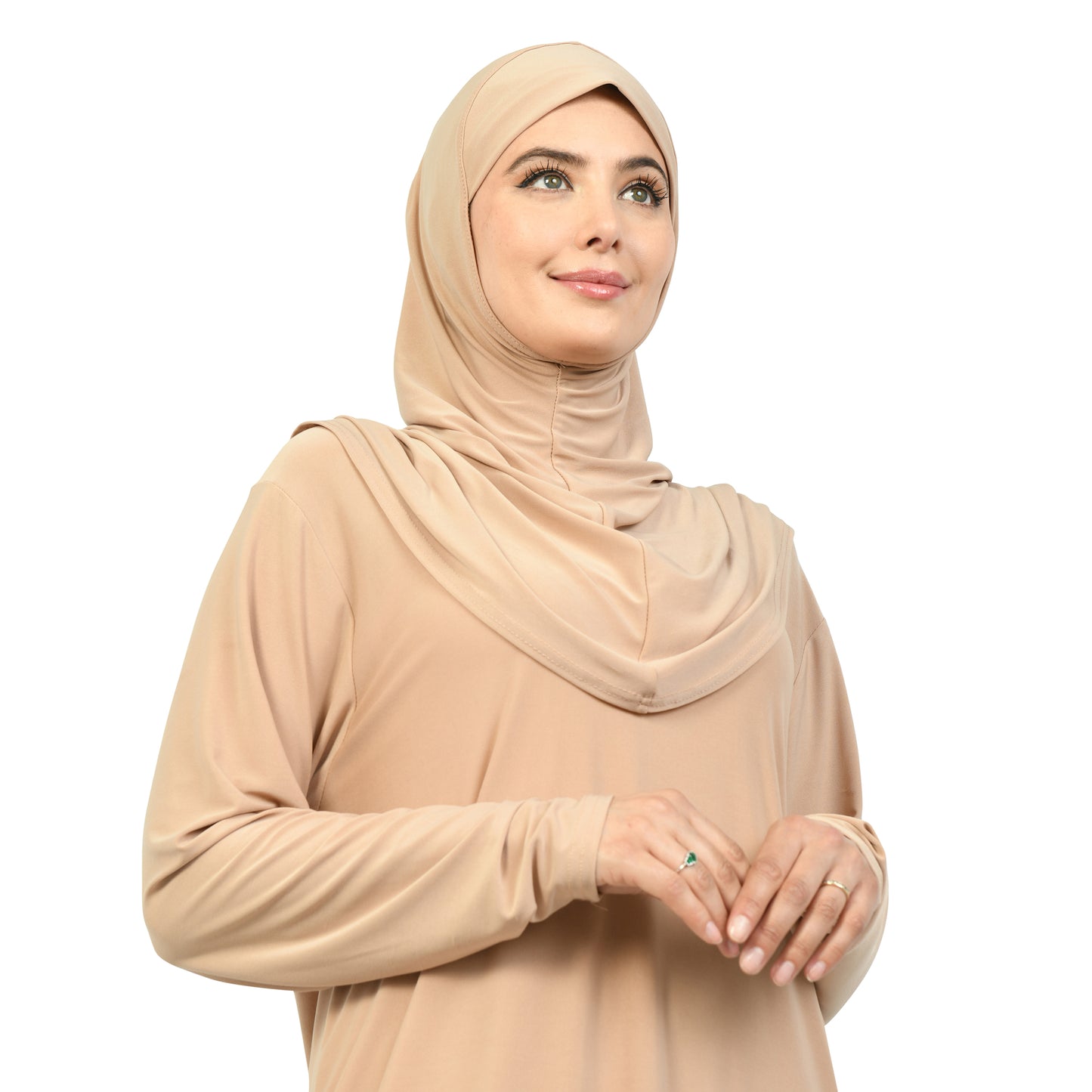 Salma Abaya Cream