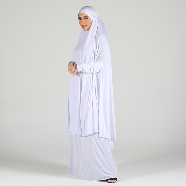 Jersey Prayer Suit White