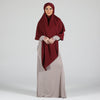 Khimar Hijab Maroon