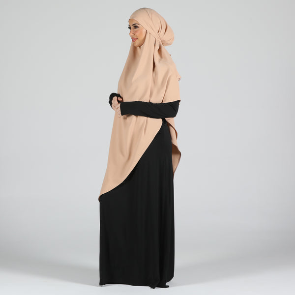 Khimar Hijab Cream