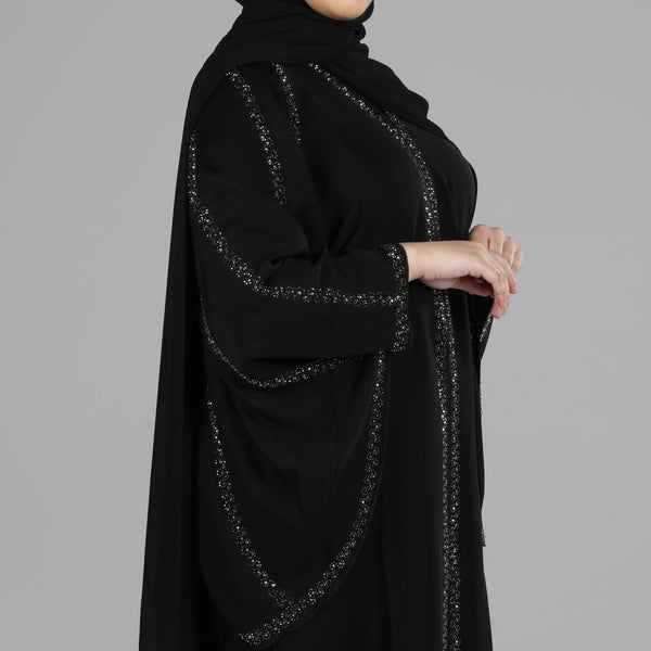 Maliha Abaya Black