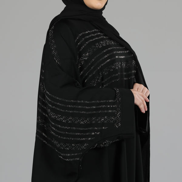 Zeynep Kaftan Abaya Black
