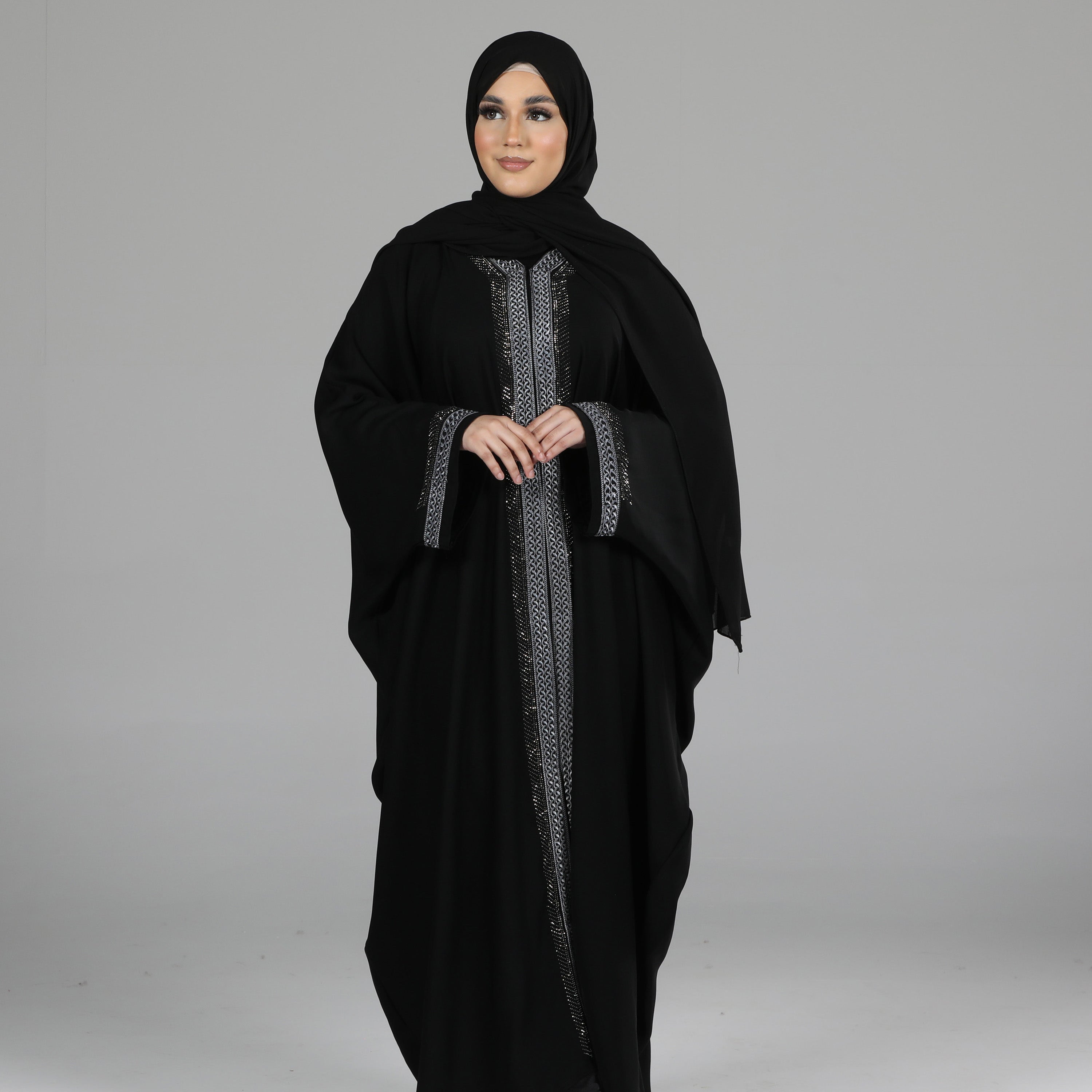Ece Kaftan Abaya Black