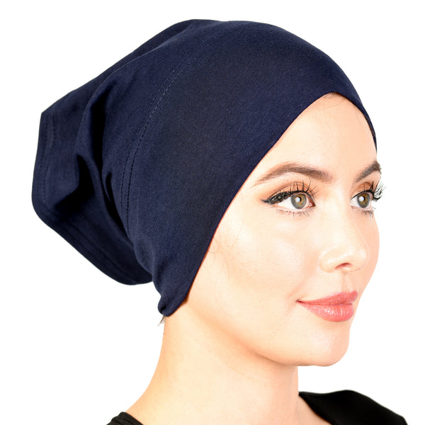 Tube Bonnet Navy