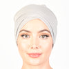 Cross Front Tube Bonnet Grey