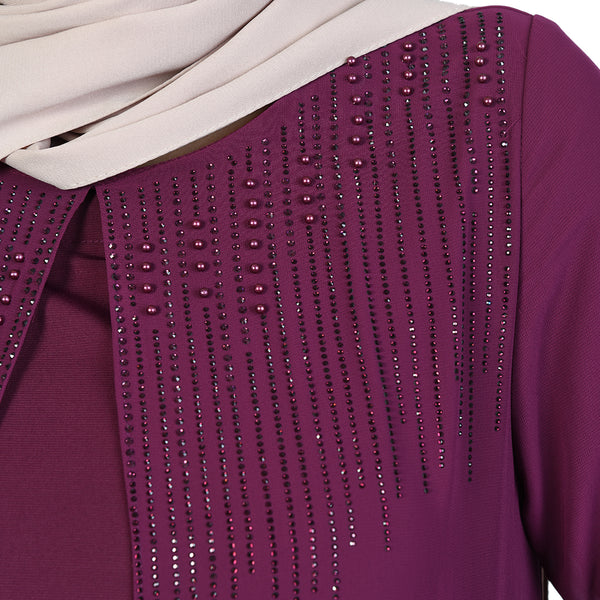 Muna Midi Dress Purple