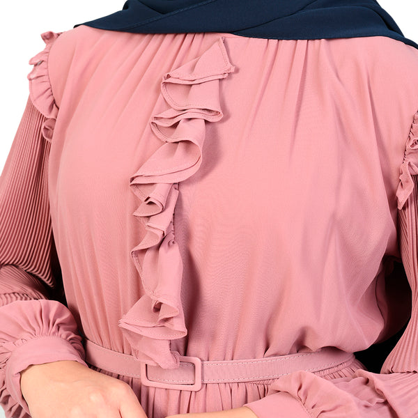 Areesha Maxi Dress Pink