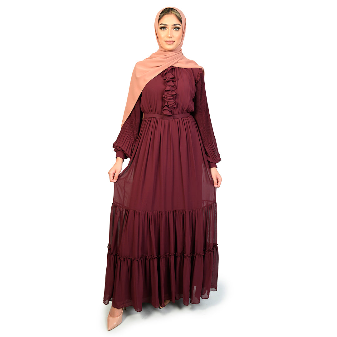 Areesha Maxi Dress Purple
