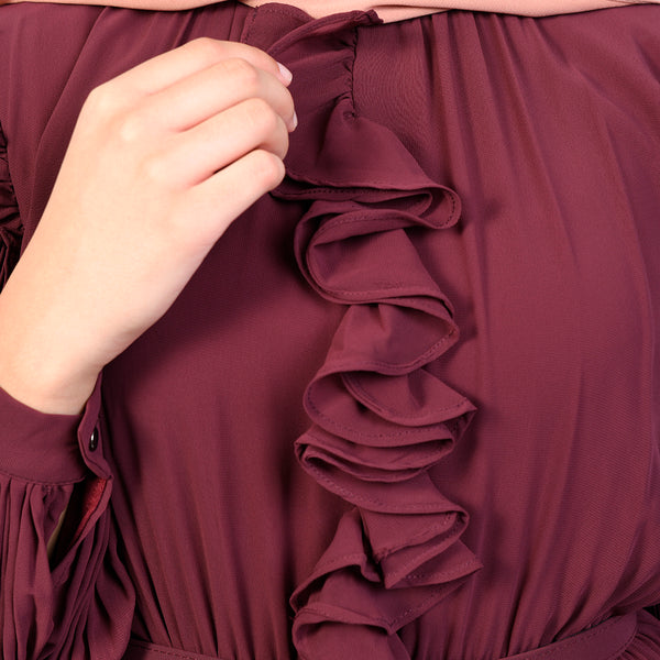 Areesha Maxi Dress Purple