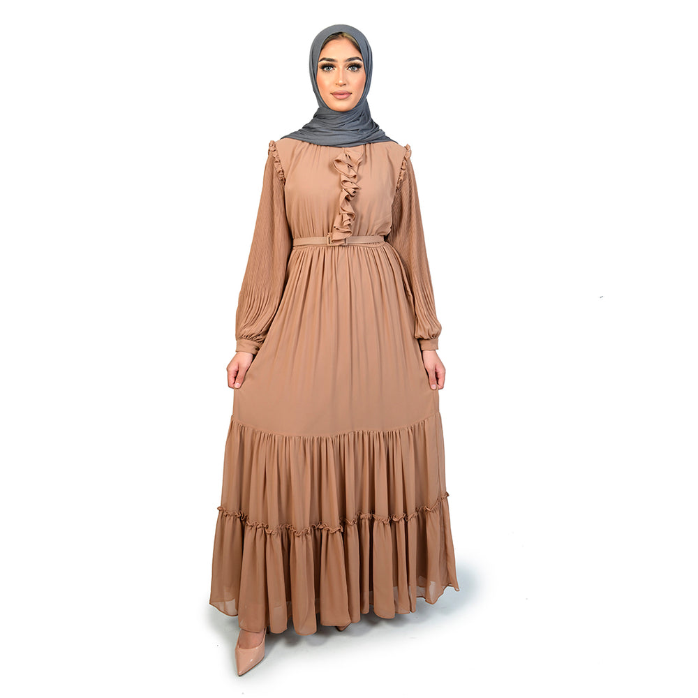 Areesha Maxi Dress Beige