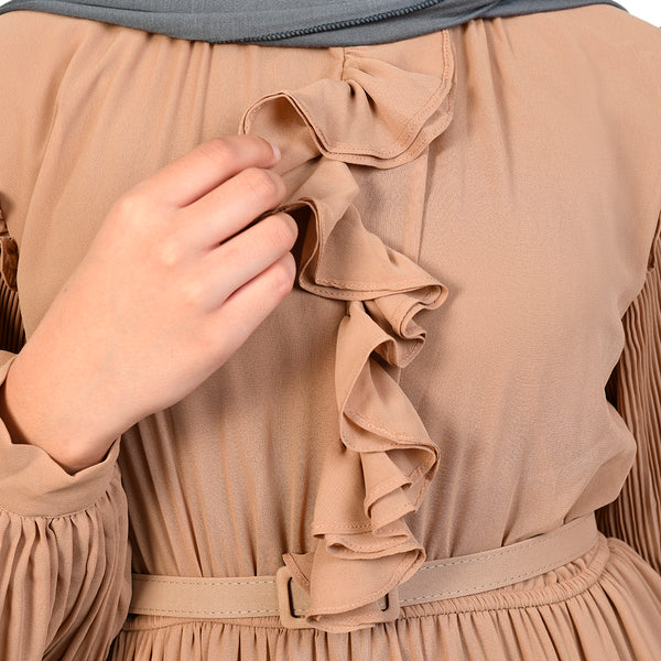 Areesha Maxi Dress Beige