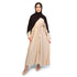 Khizrah Open Belted Abaya Beige