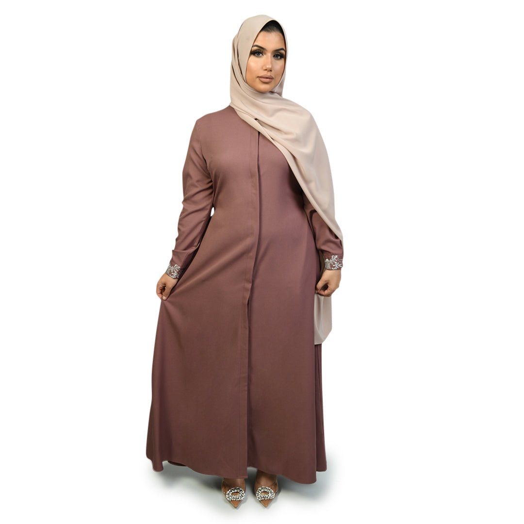 Faria Abaya Mauve