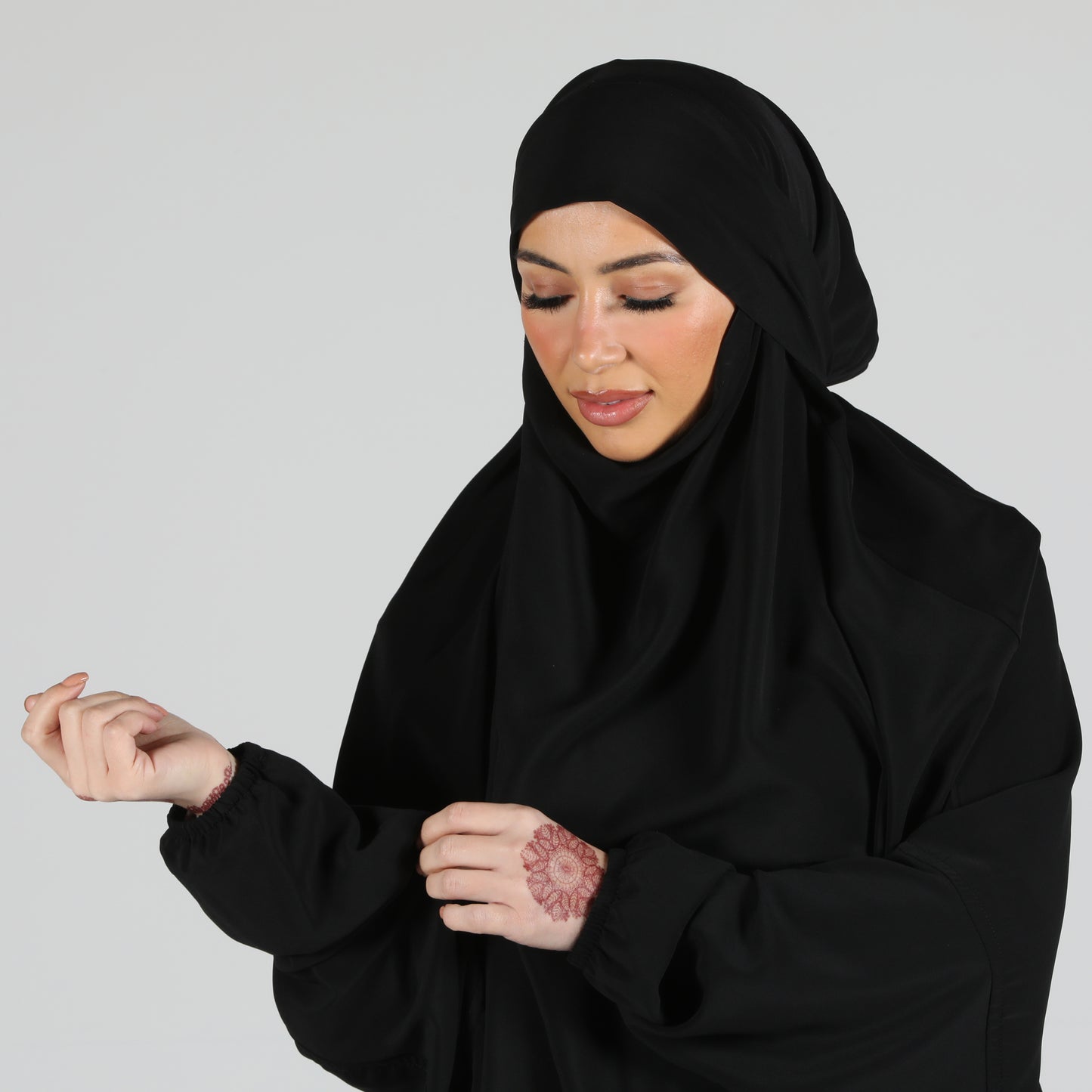 Nida Jilbab Black – Anaya Clothing