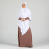 Khimar Hijab White