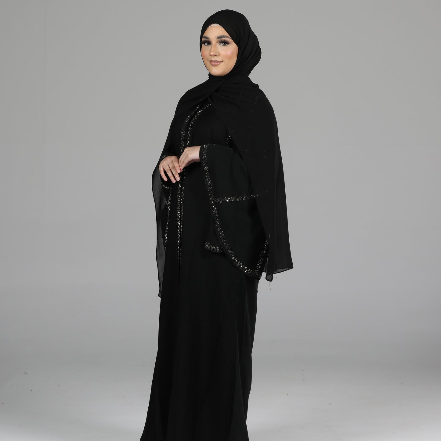 Maliha Abaya Black
