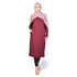 Kaira Midi Dress Burgundy