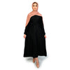 Khizrah Open Belted Abaya Black