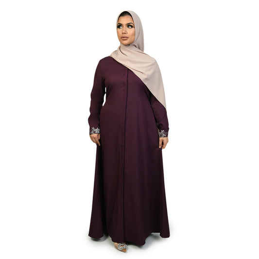 Faria Abaya Purple