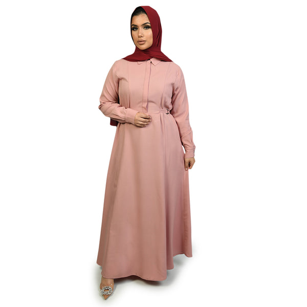 Saira Abaya Pink