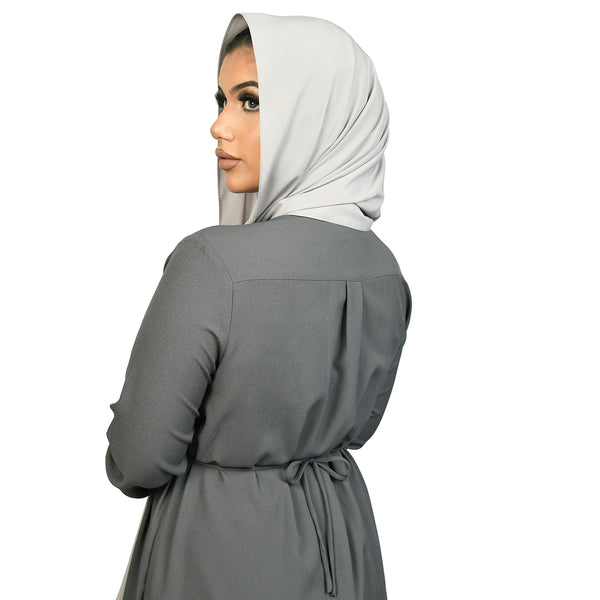 Jasmine Abaya Grey