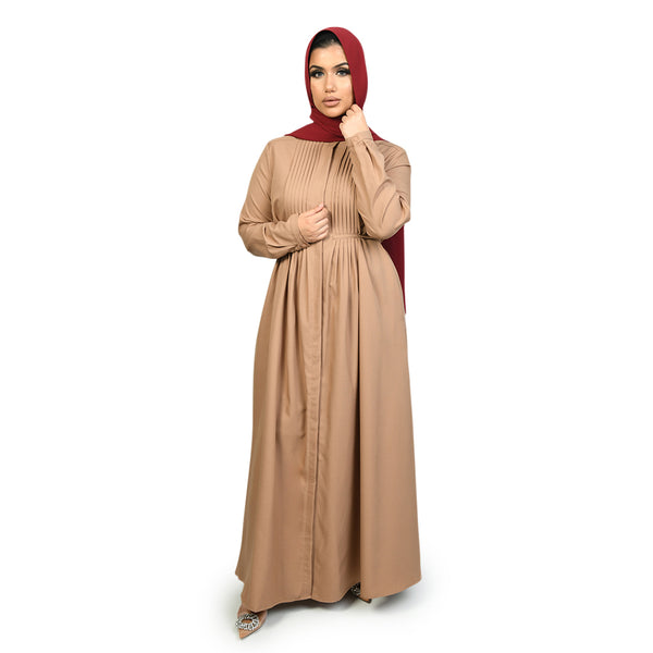 Jasmine Abaya Beige