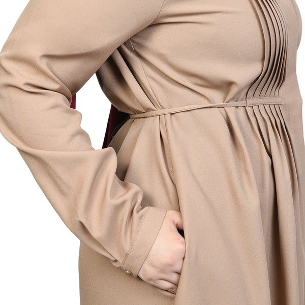 Jasmine Abaya Beige